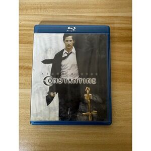 Constantine Blu Ray Keanu‎ Reeves Supernatural Action Horror Movie DAMAGED CASE